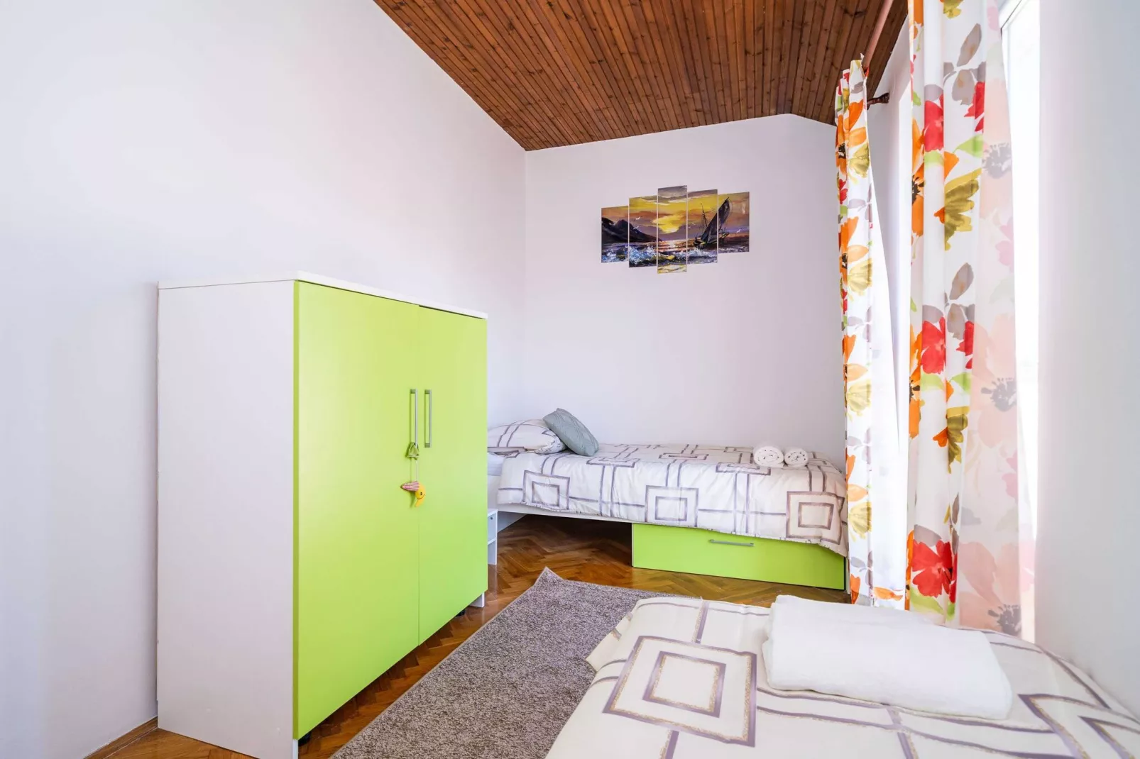 Apartment Dorica - One Bedroom Apartment with Terrace-Slaapkamer