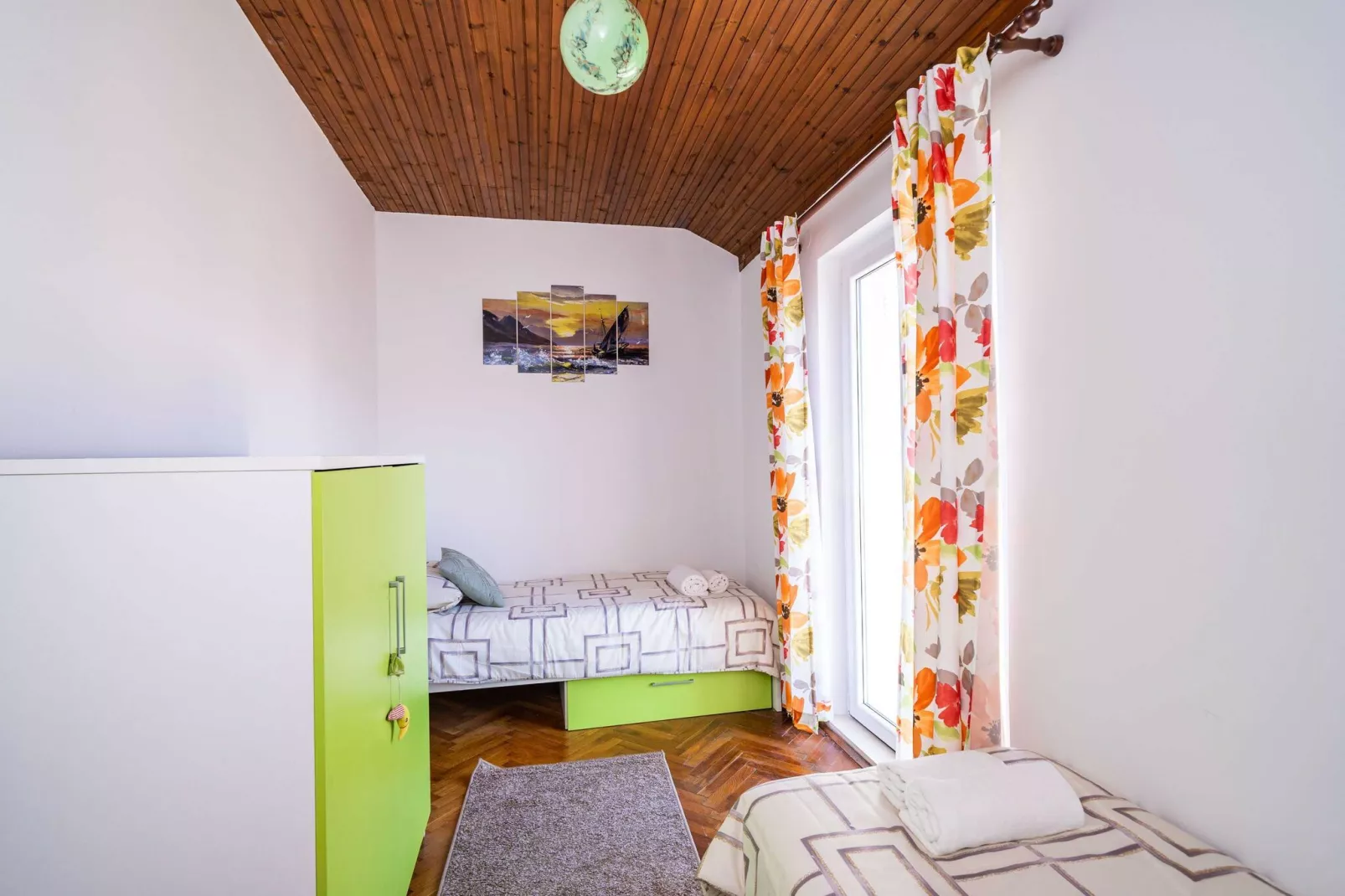 Apartment Dorica - One Bedroom Apartment with Terrace-Slaapkamer