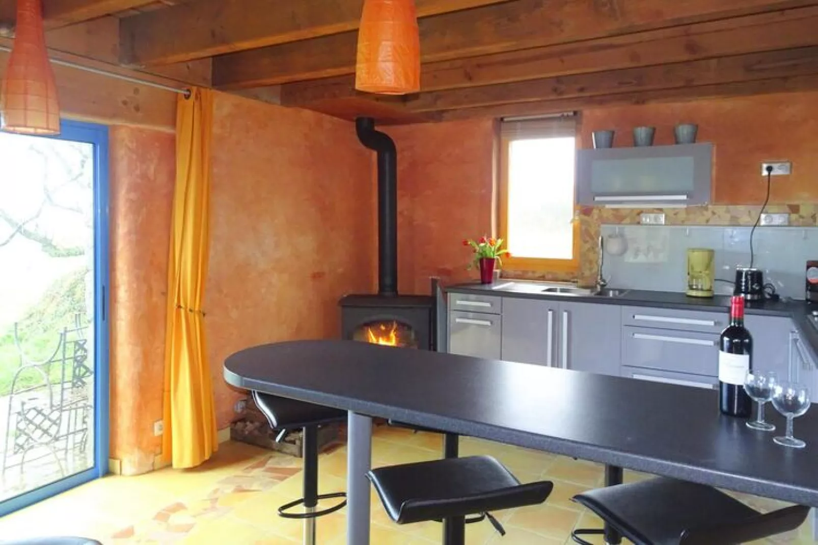 Holiday home, Trédrez-Locquémeau-Grand gîte-Keuken