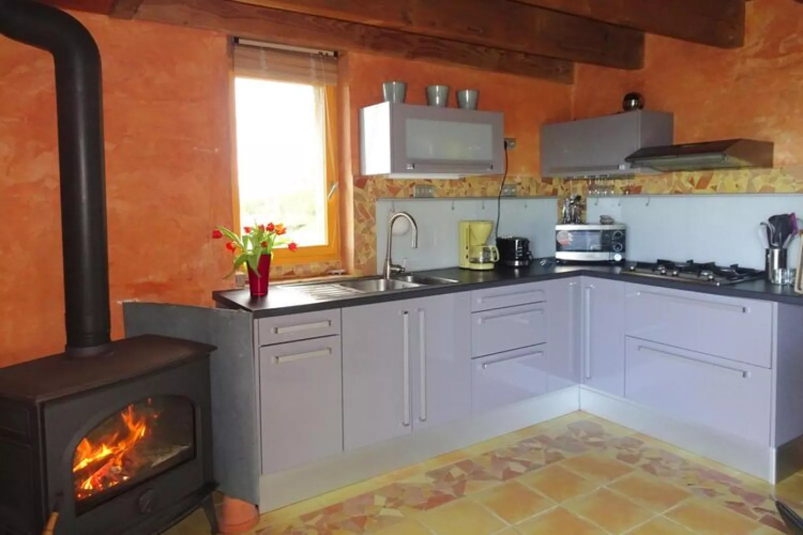 Holiday home, Trédrez-Locquémeau-Grand gîte-Keuken