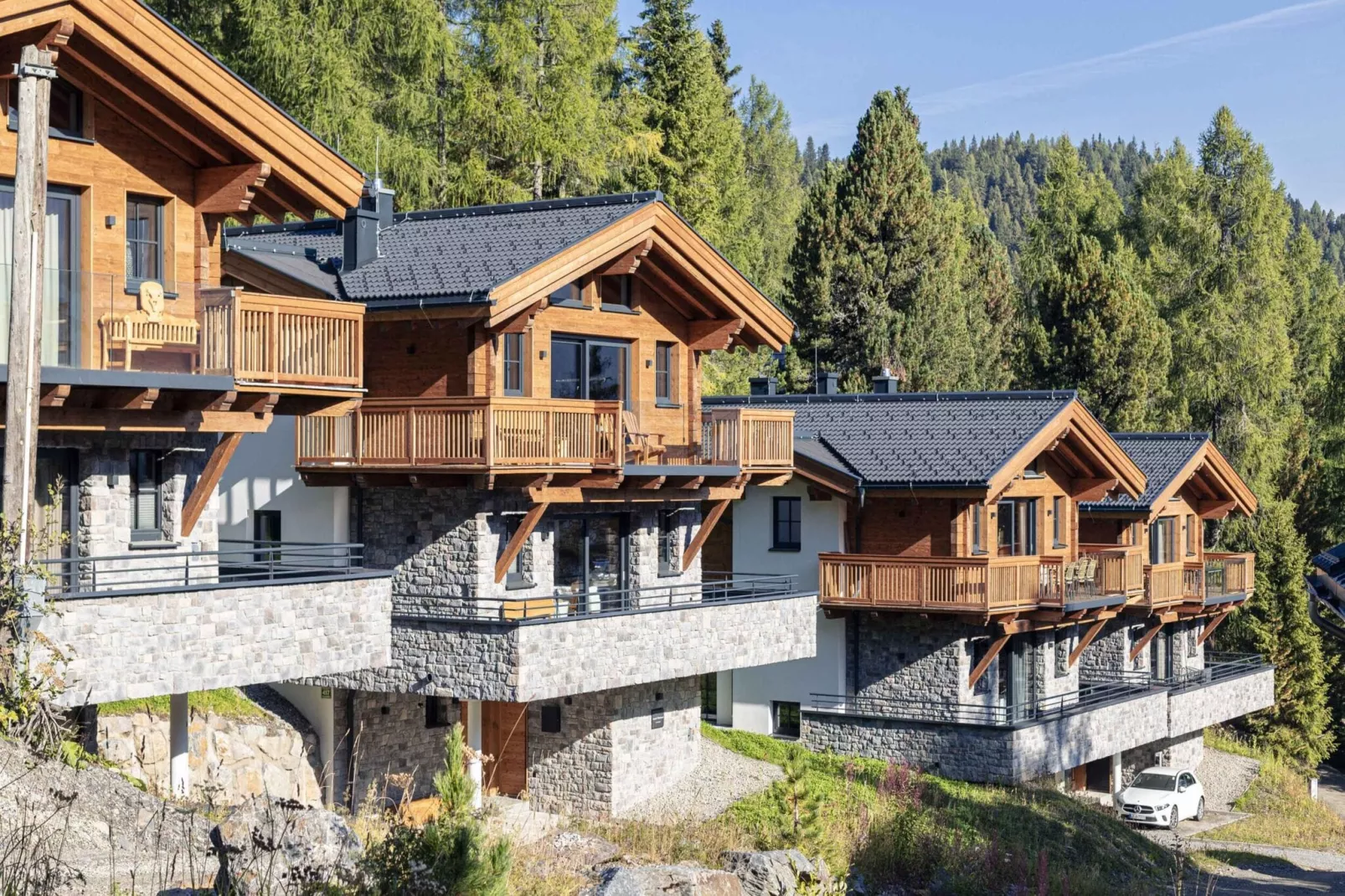 Turrach Lodges 5-Buitenkant zomer