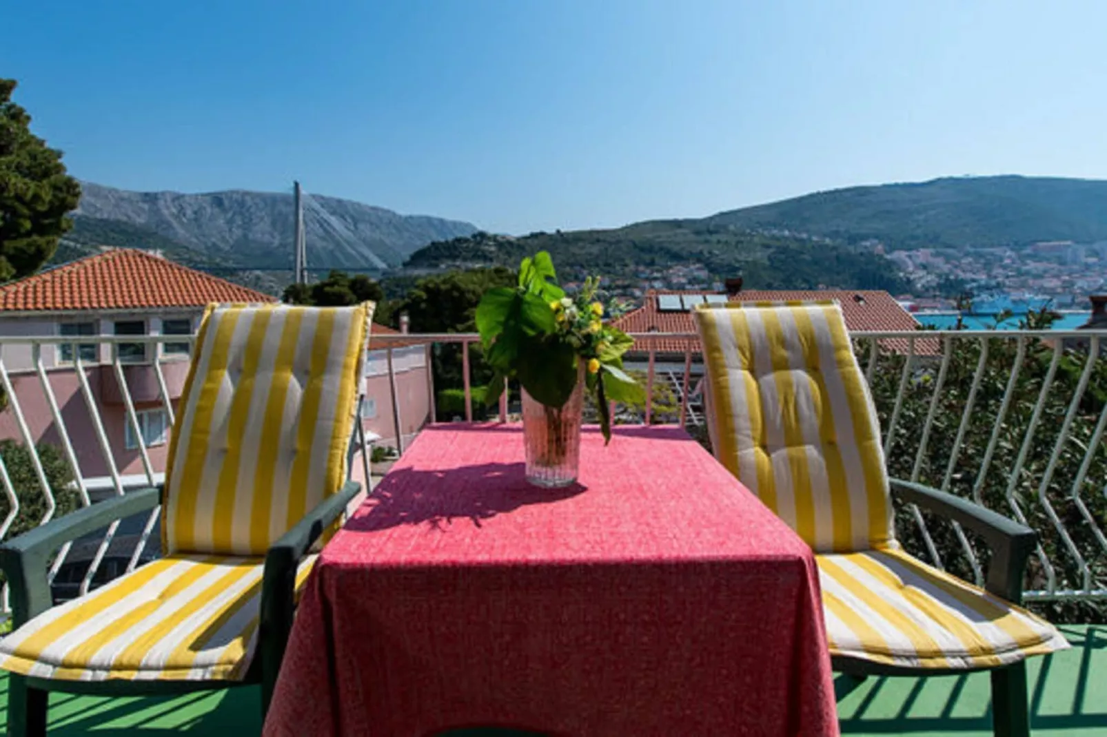 Guest House Mrdalo - Double Room 1-Terrasbalkon