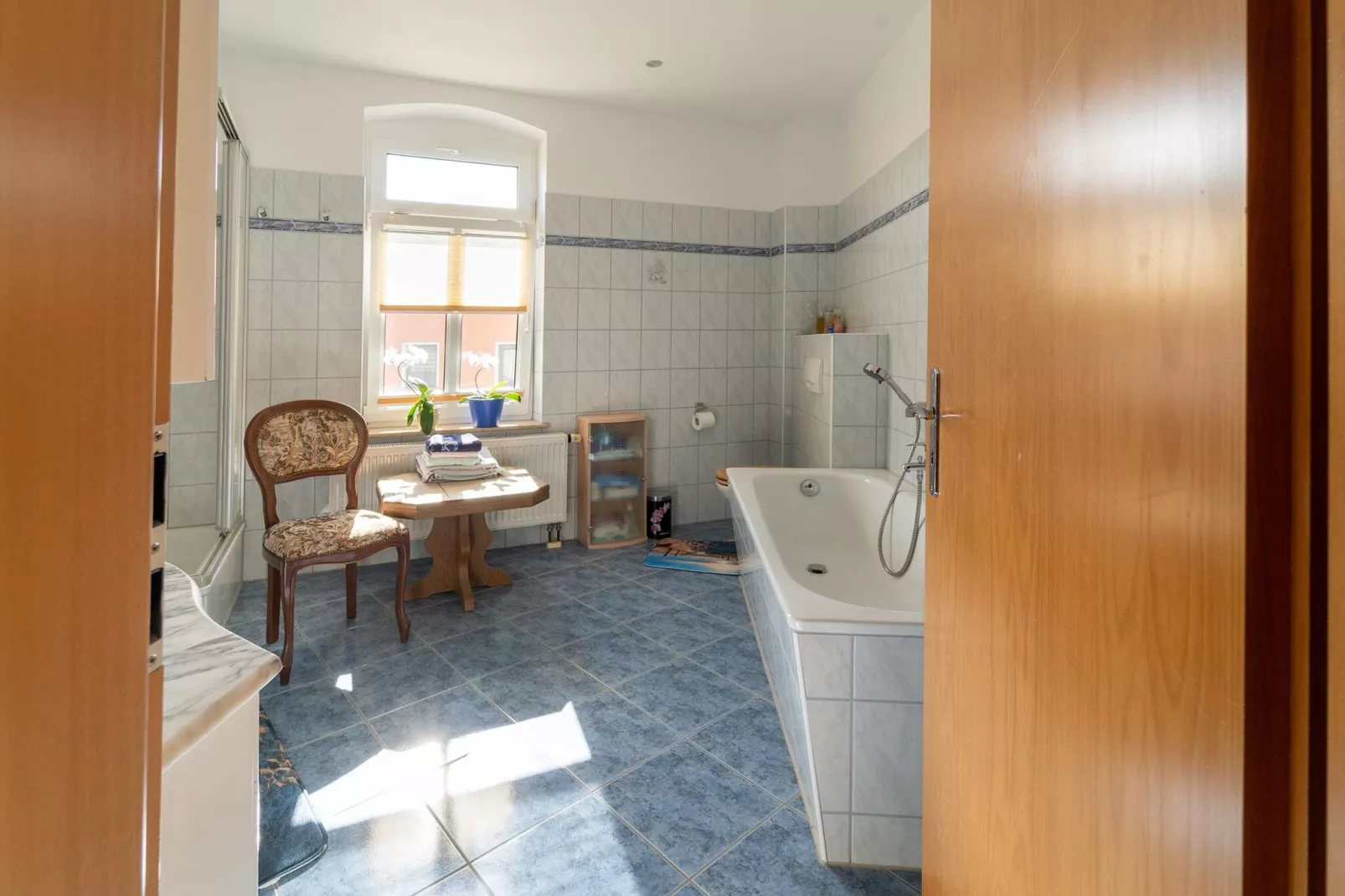 Ferienwohnung Petersberg-Badkamer