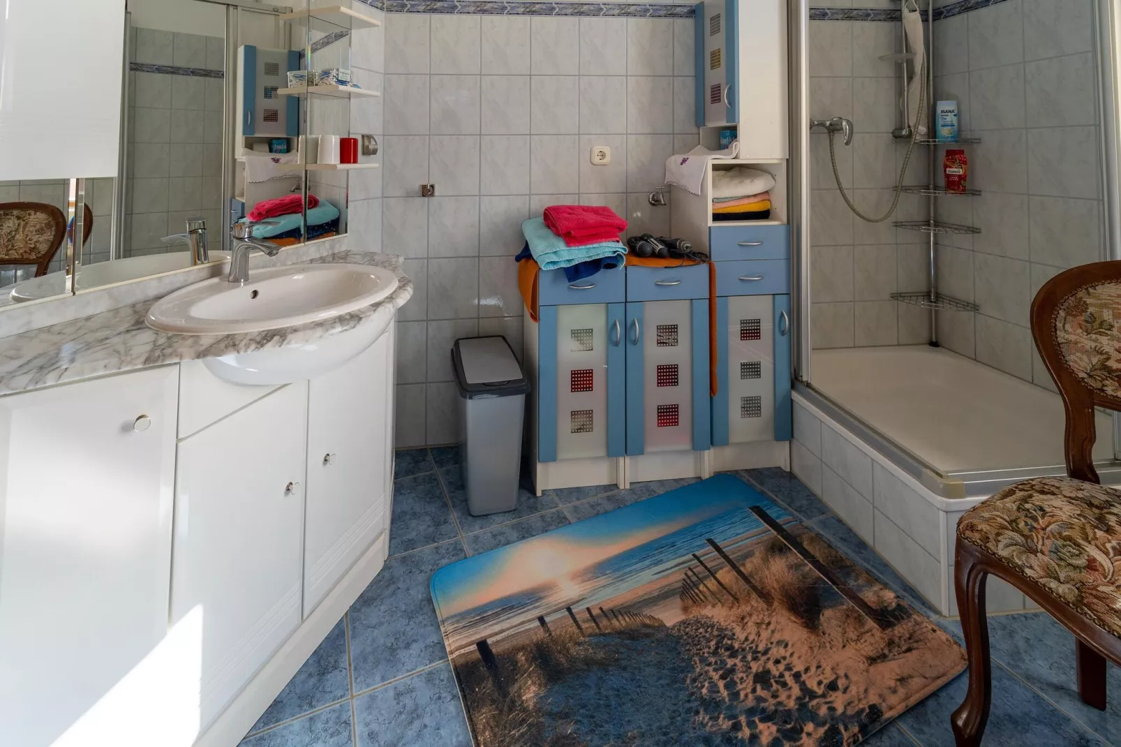 Ferienwohnung Petersberg-Badkamer