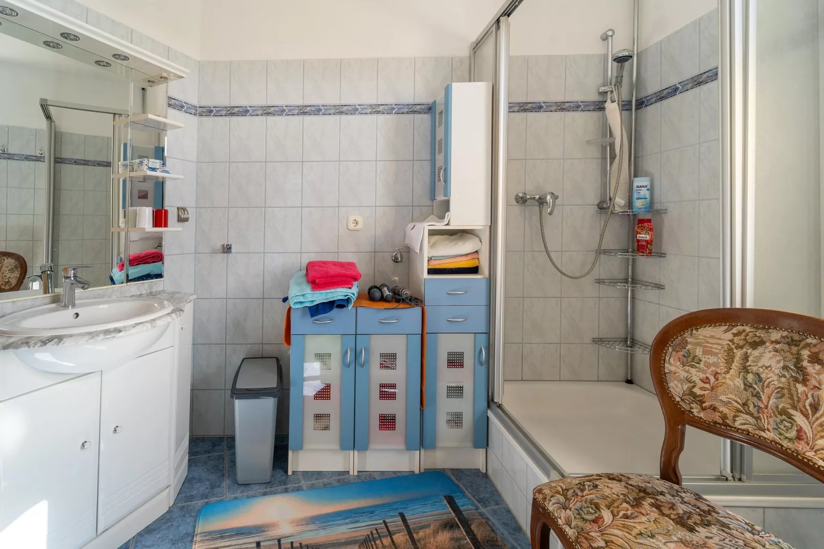 Ferienwohnung Petersberg-Badkamer