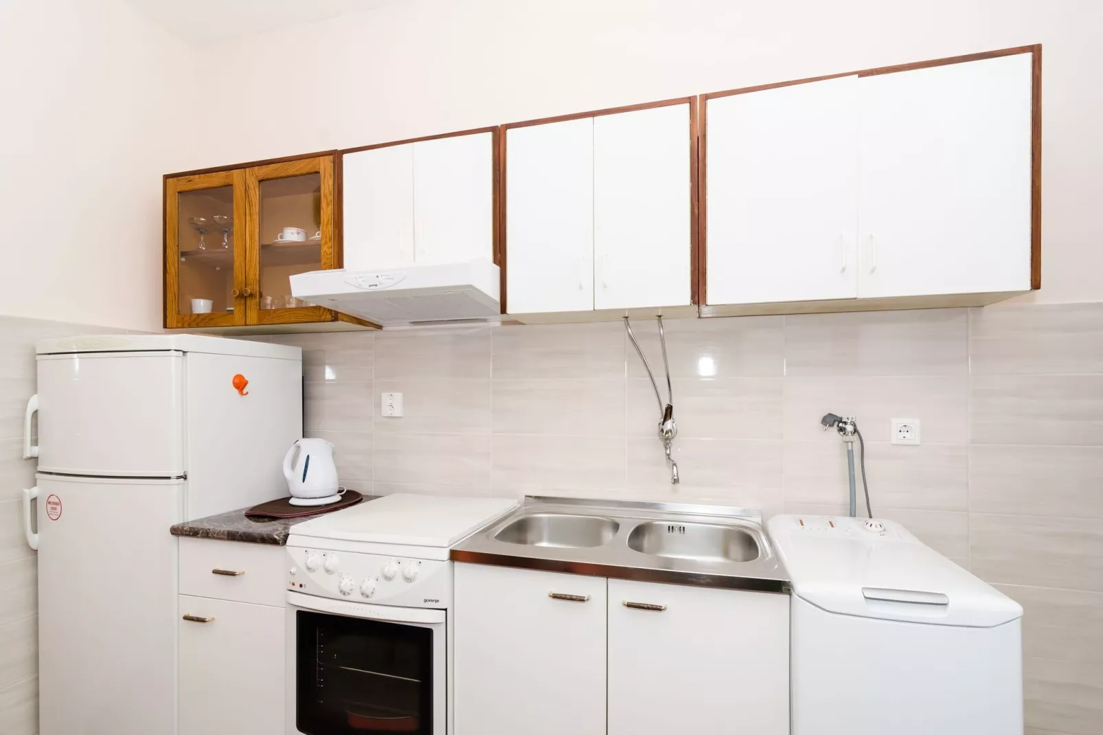 Apartment Berk - One-Bedroom Apartment with Terrace-Keuken