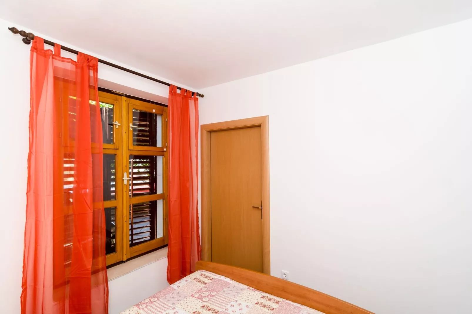 Apartment Berk - One-Bedroom Apartment with Terrace-Slaapkamer