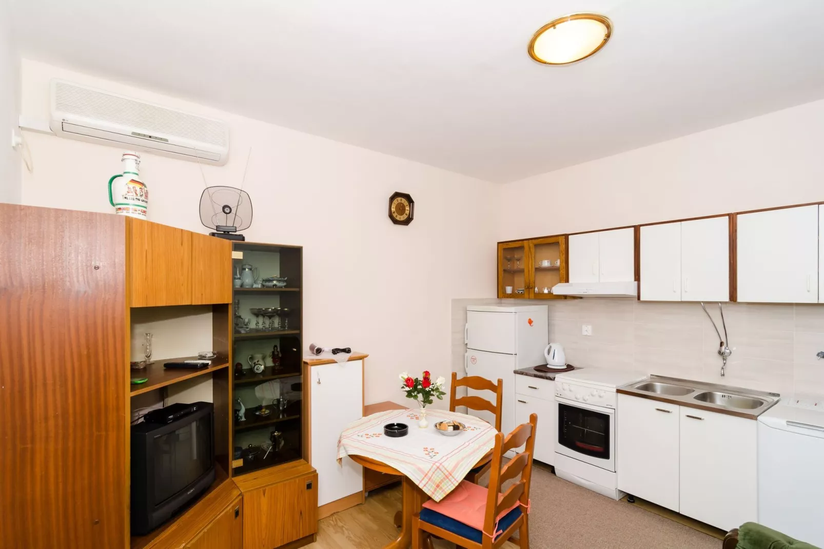 Apartment Berk - One-Bedroom Apartment with Terrace-Keuken