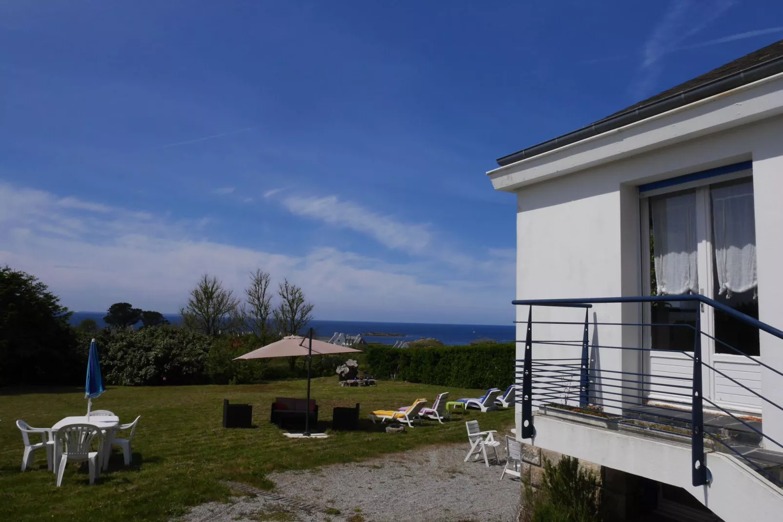 Ferienhaus mit 180° Panorama Meerblick Lampaul-Plouarzel