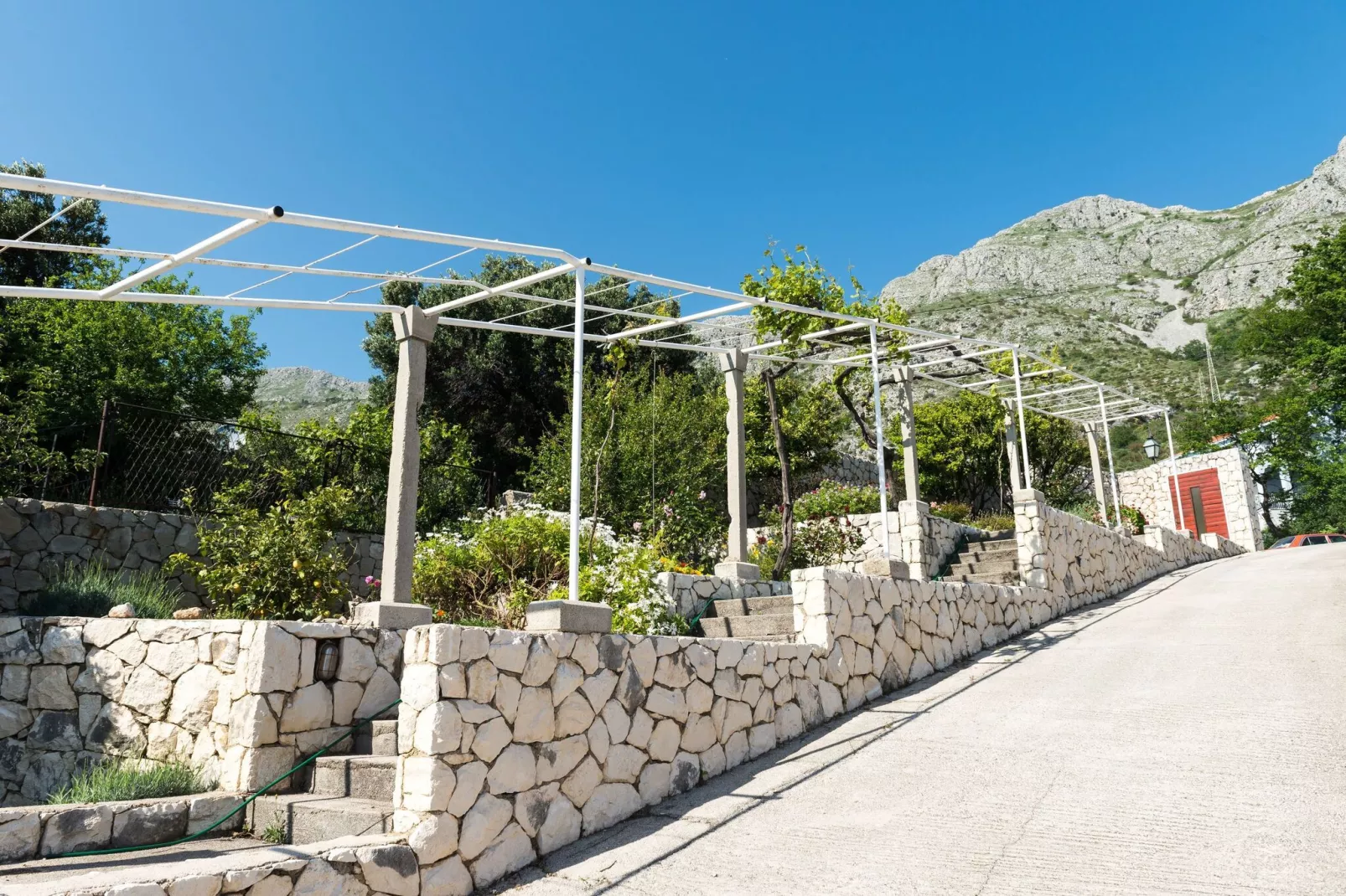 Villa Barbara - Studio with Terrace and Sea View (br.2)-Buitenlucht