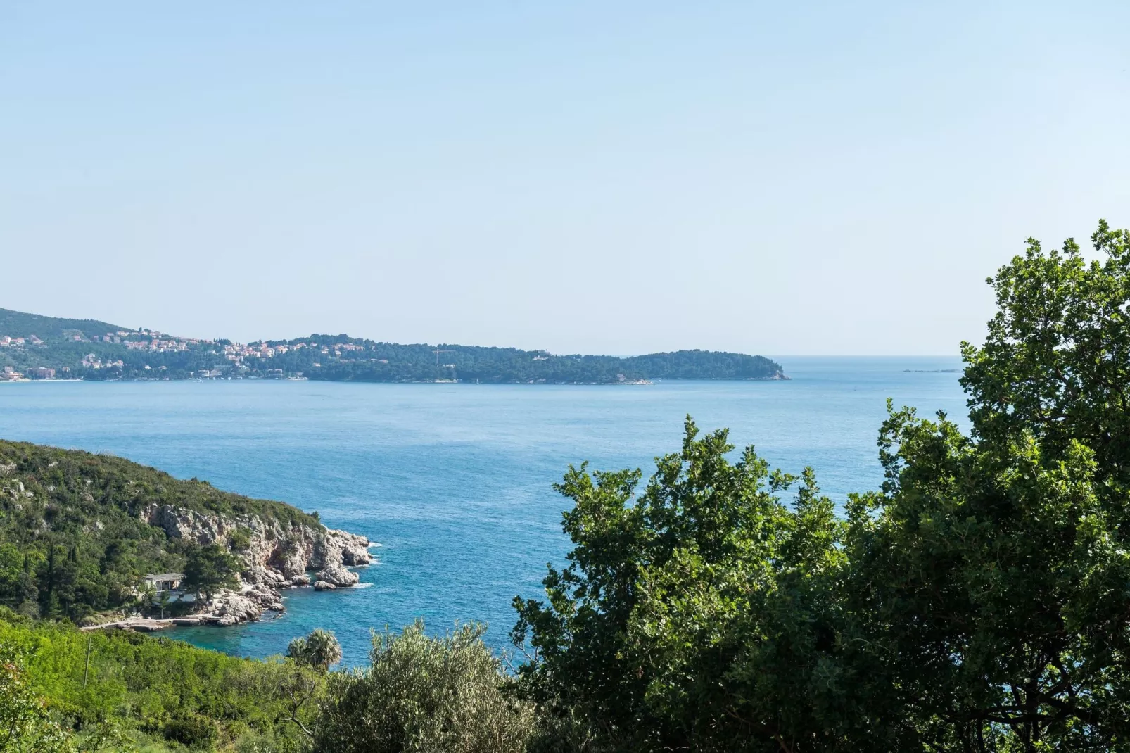 Villa Barbara - Studio with Terrace and Sea View (br.2)-Uitzicht