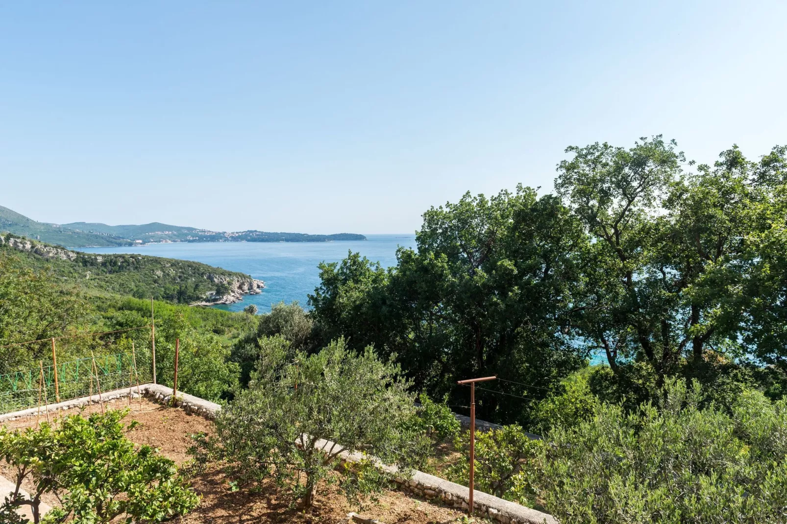 Villa Barbara - Studio with Terrace and Sea View (br.2)-Uitzicht