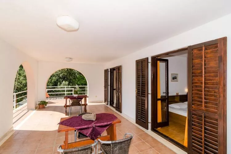 Villa Barbara - Studio with Terrace and Sea View (br.2)-Terras