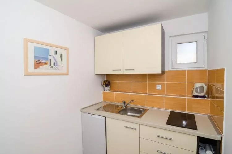 Villa Barbara - Comfort Studio with Terrace and Sea View (br. 1)-Keuken
