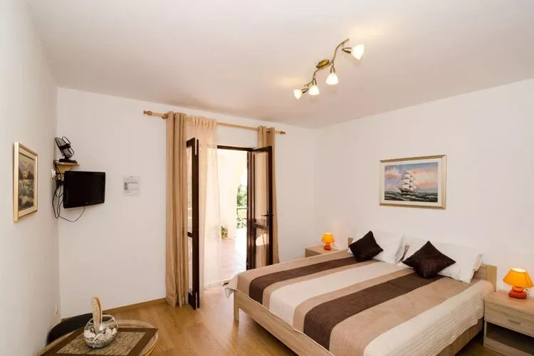 Villa Barbara - Comfort Studio with Terrace and Sea View (br. 1)-Woonkamer