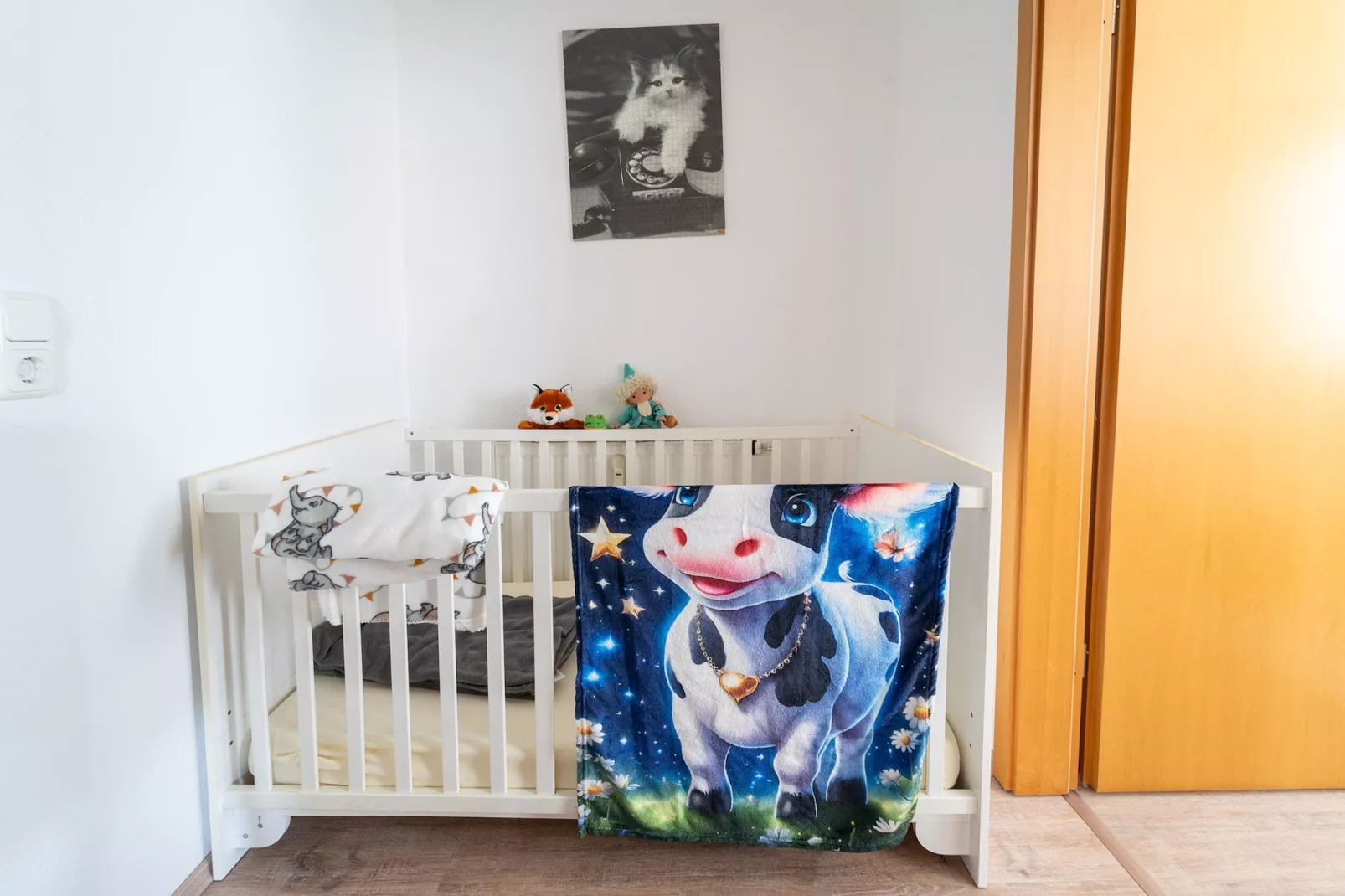 Ferienwohnung Petersberg-Slaapkamer