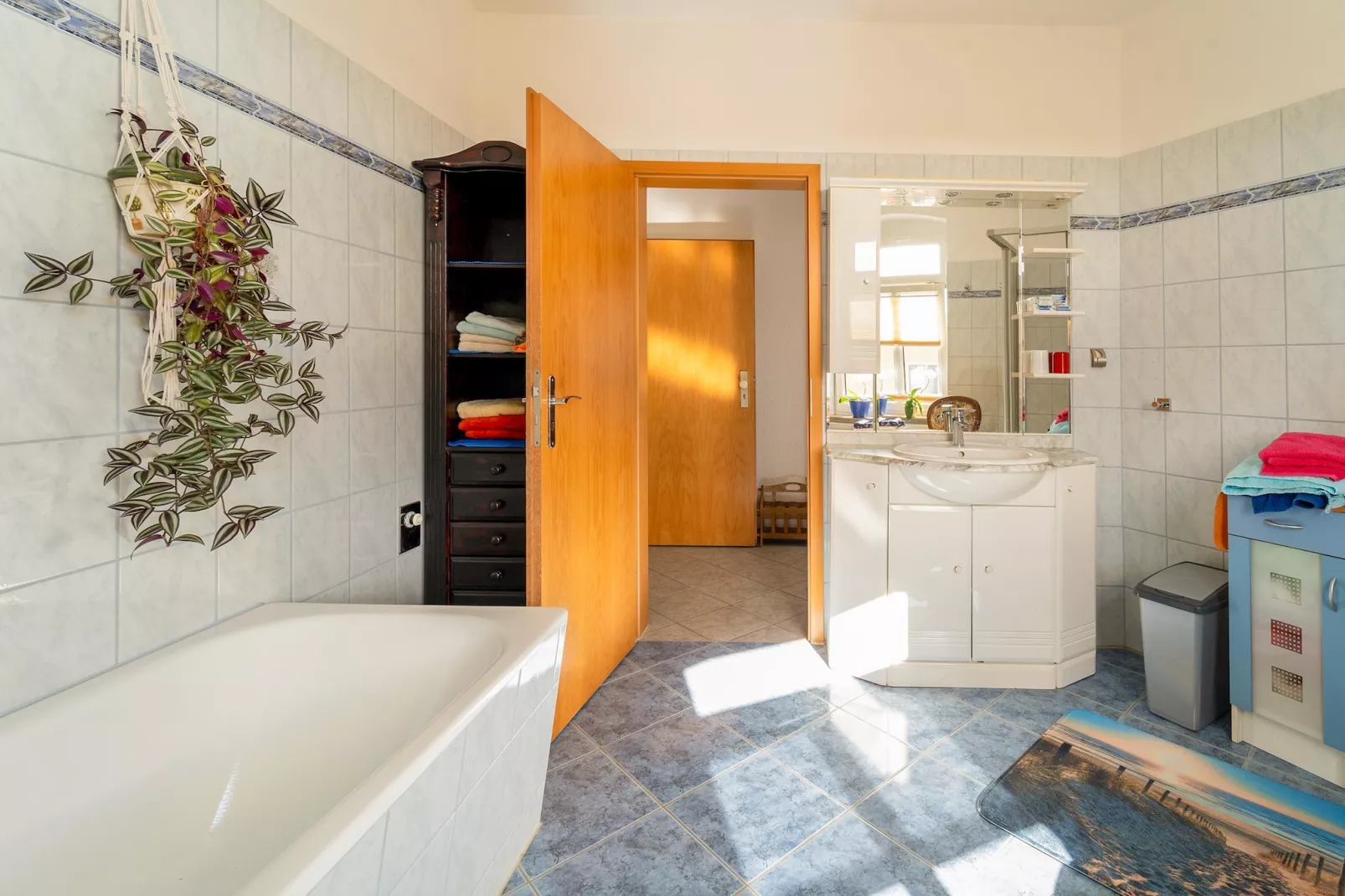 Ferienwohnung Petersberg-Badkamer