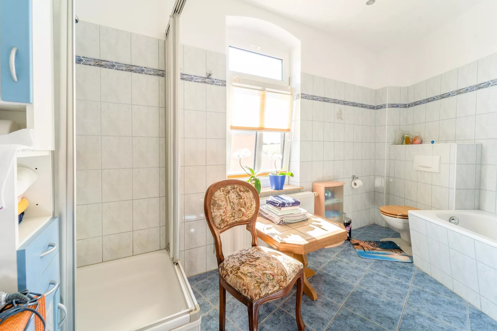 Ferienwohnung Petersberg-Badkamer