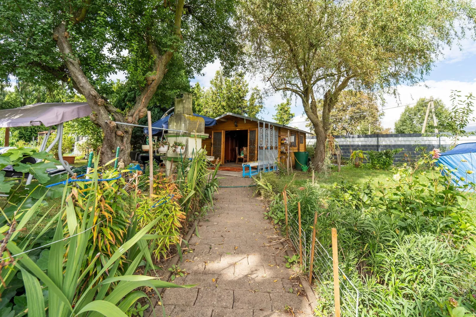 Ferienwohnung Petersberg-Tuinen zomer