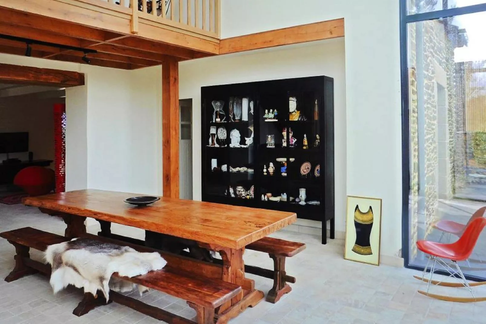 Landhaus Landéleau-Eetkamer