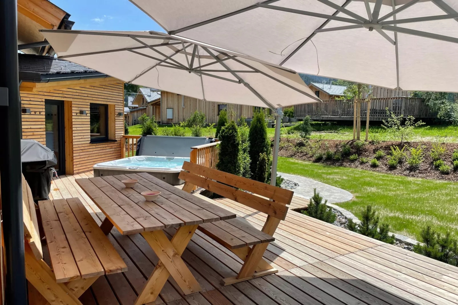 Kreischberg Chalets 52-Terrasbalkon