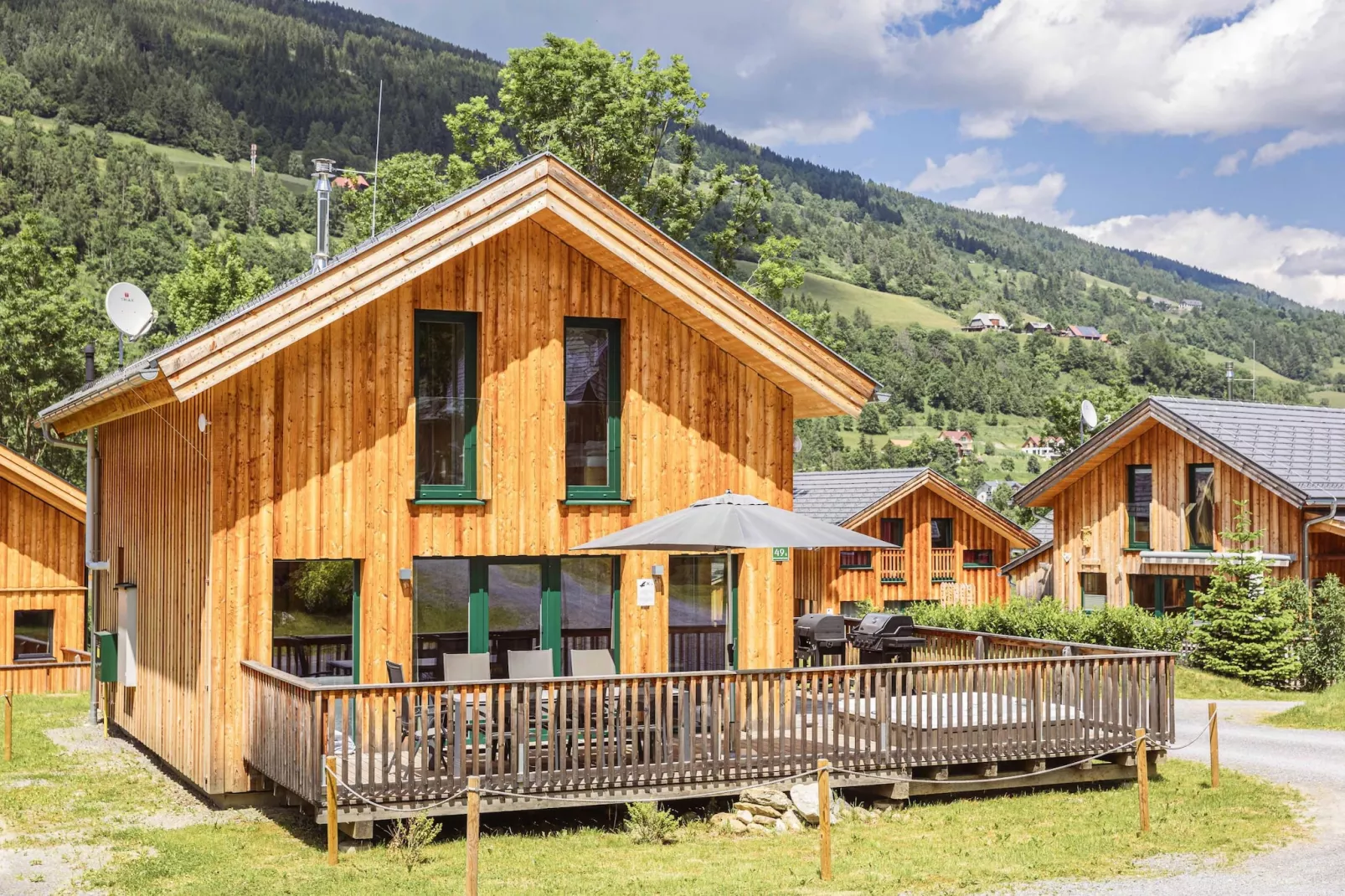 Kreischberg Chalets 50-Buitenkant zomer