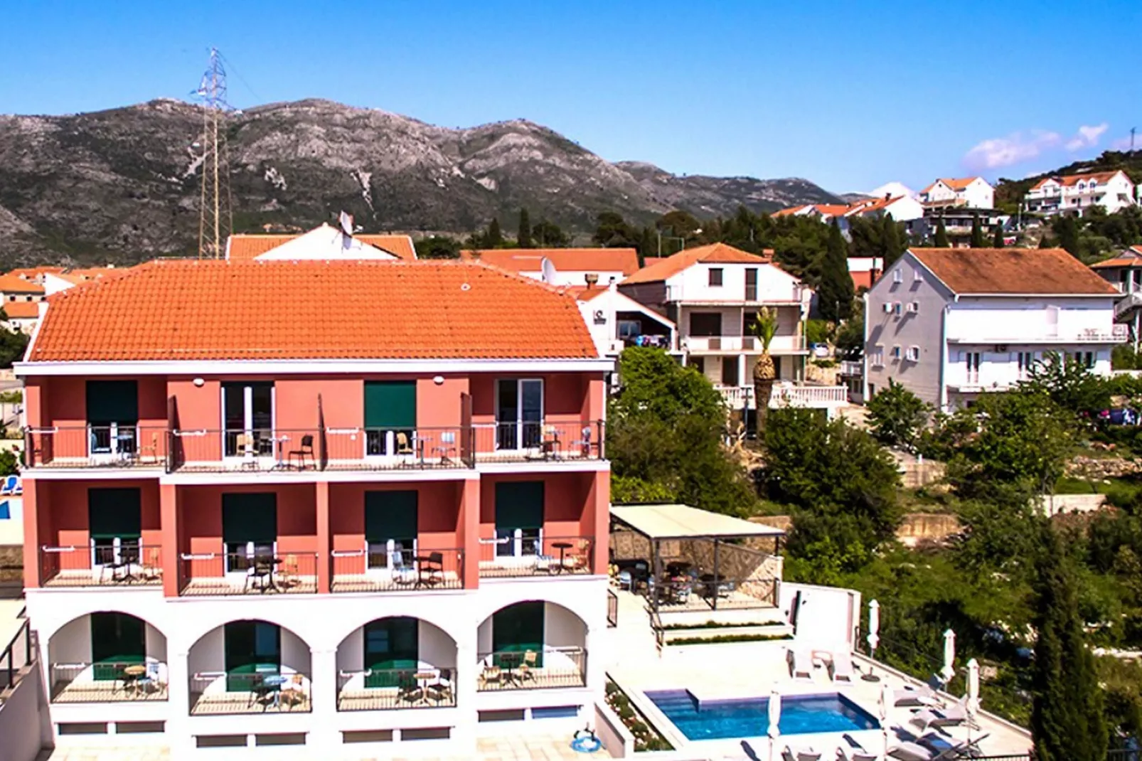 Apartments Villa Lukas - ''No.11'' Gallery Studio Apartment with Balcony and Sea View