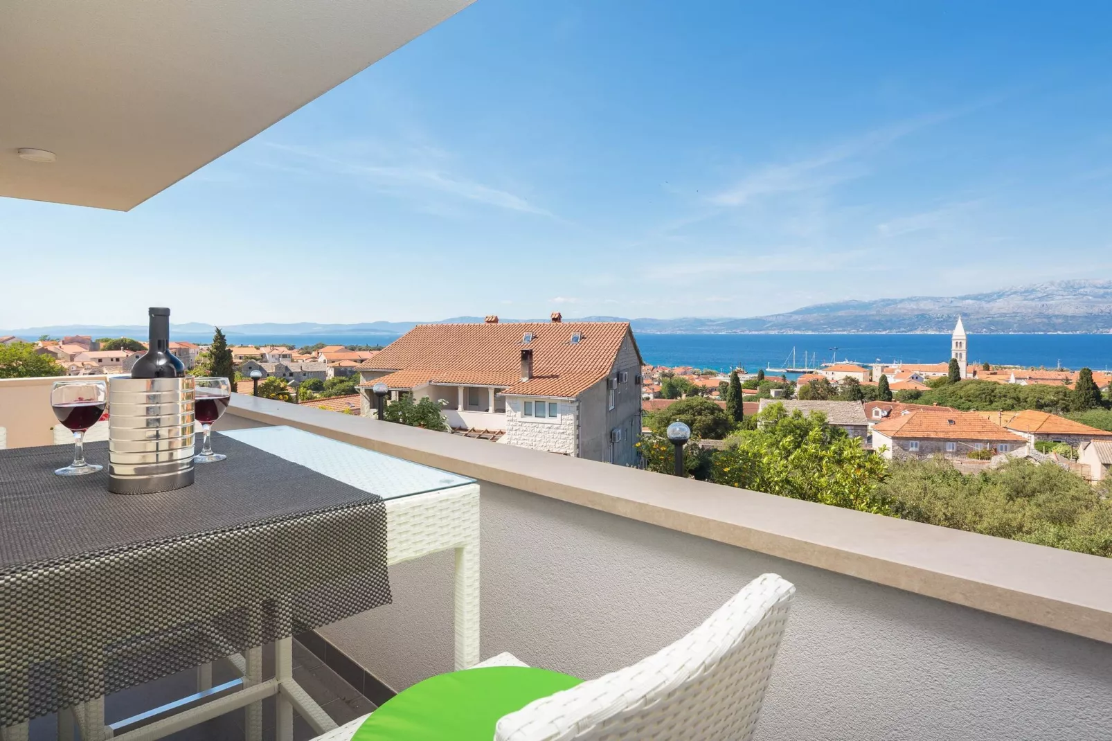 Apartment Lana - Superior Two-Bedroom Apartment with Terrace (A1) (ST)-Terrasbalkon