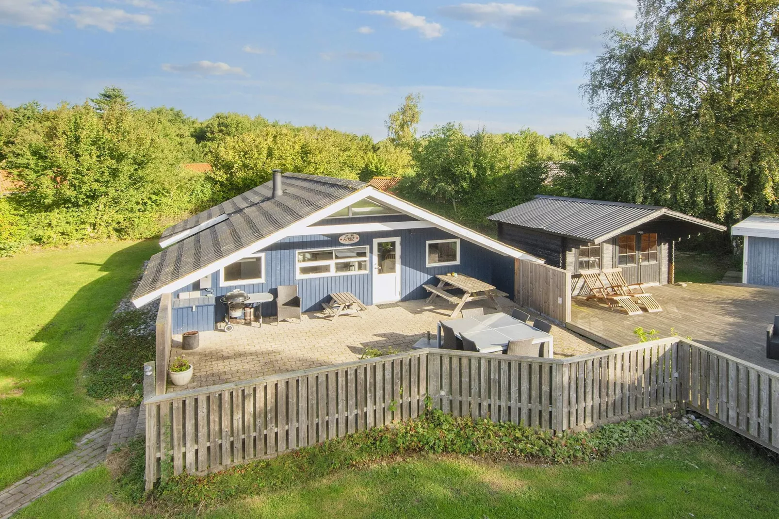Ruim toevluchtsoord in Skovmose-By Traum-Buitenlucht
