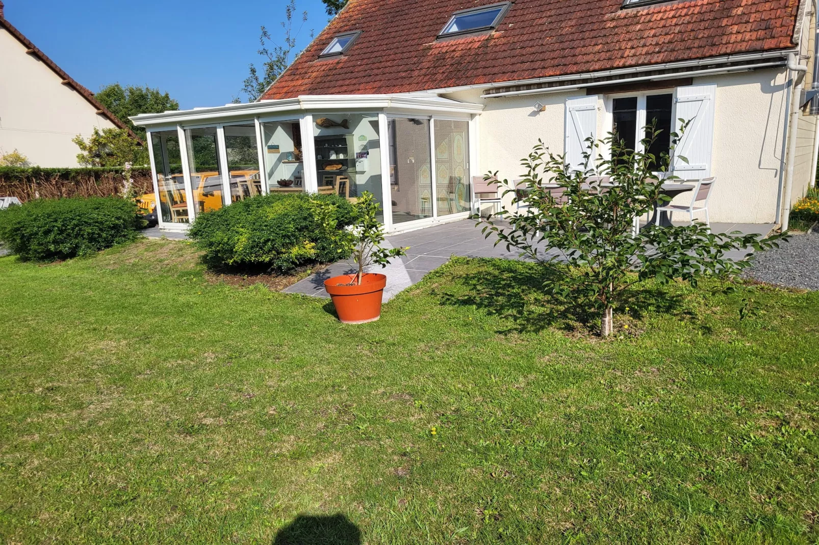 Maison de vacances Asnelles-Tuinen zomer
