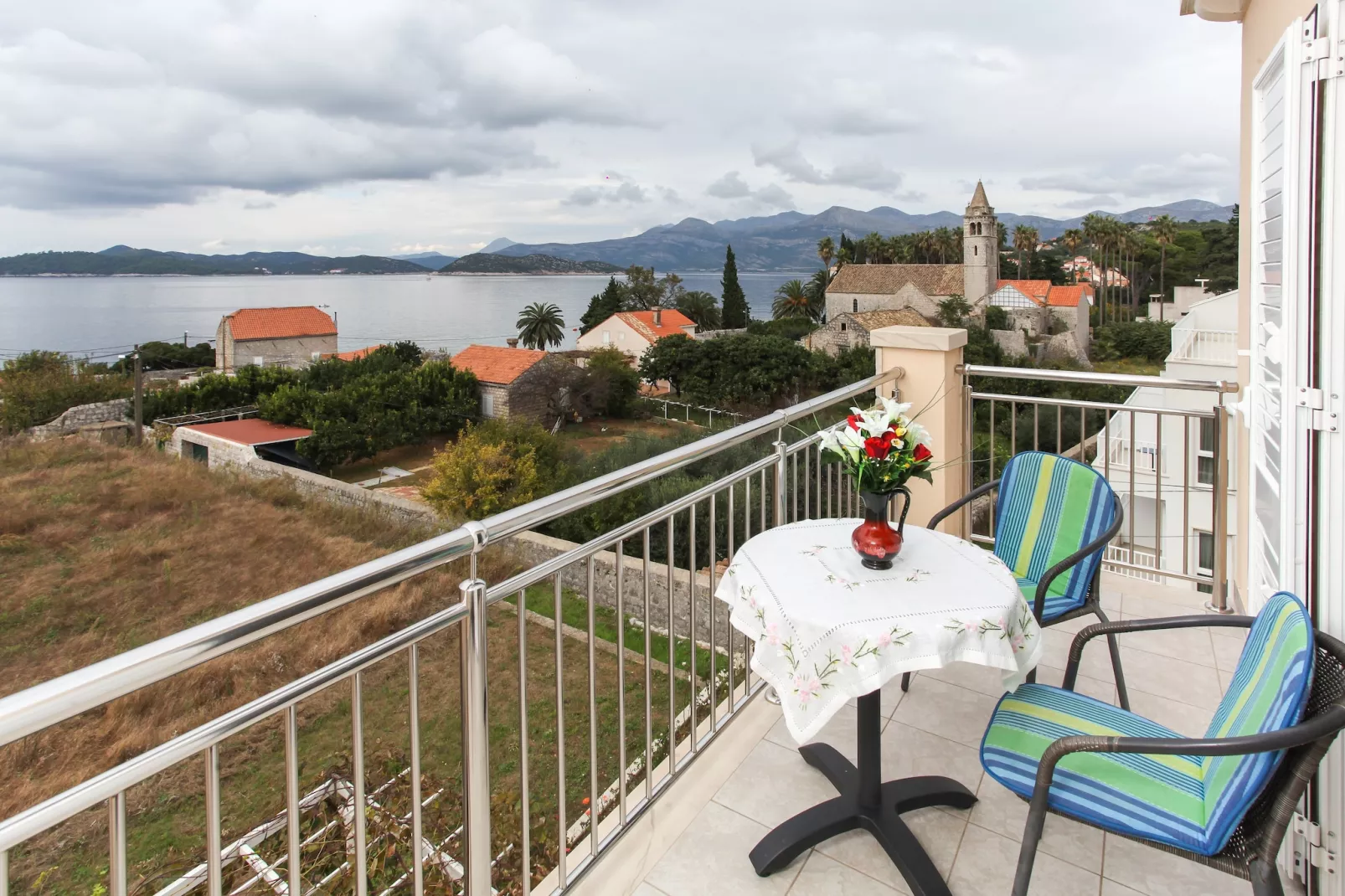 Apartments Ana Lopud - One-Bedroom Apartment with Balcony and Sea View - 6 (2 floor)