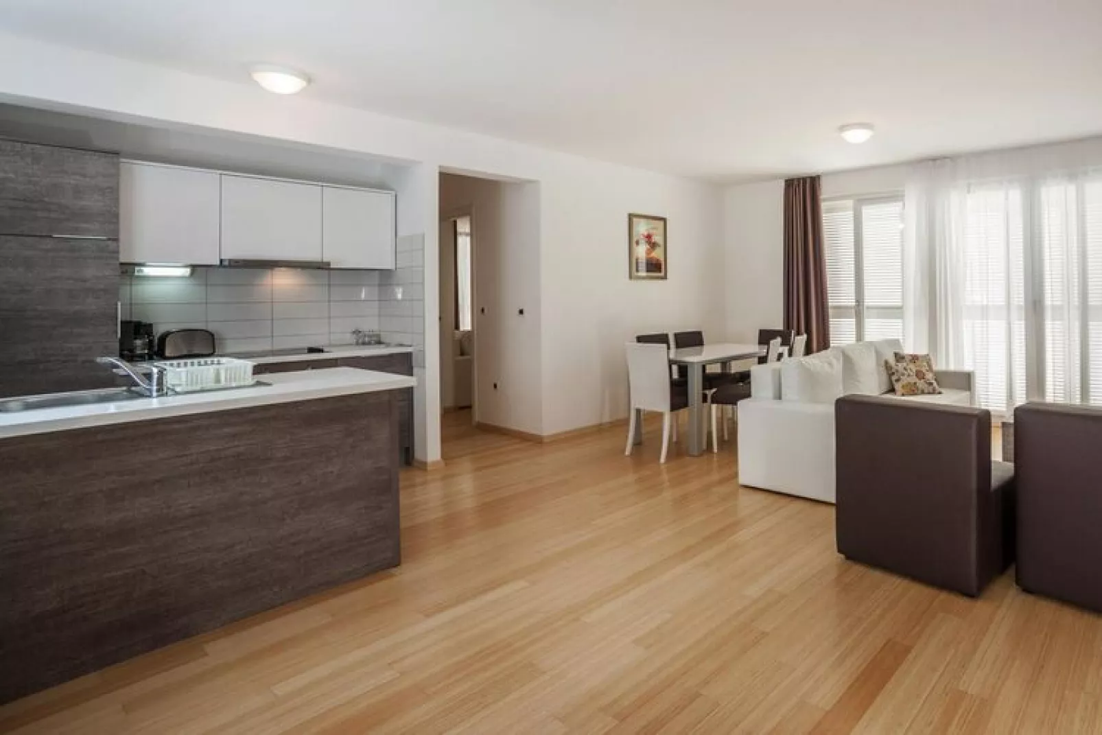Apartments Sunnyside Petrcane - Typ D ca 65 qm für 5 Pers-Keuken