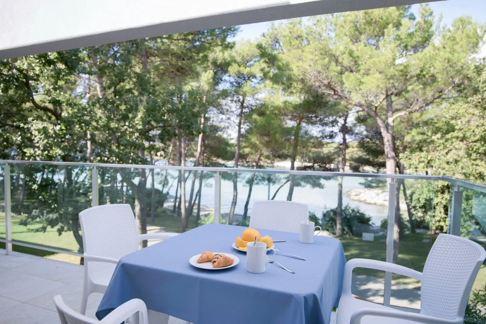 Residence Premium Crvena Luka Biograd Superior 2-bedroom-Apartment Park View 104-110 qm-Terrasbalkon