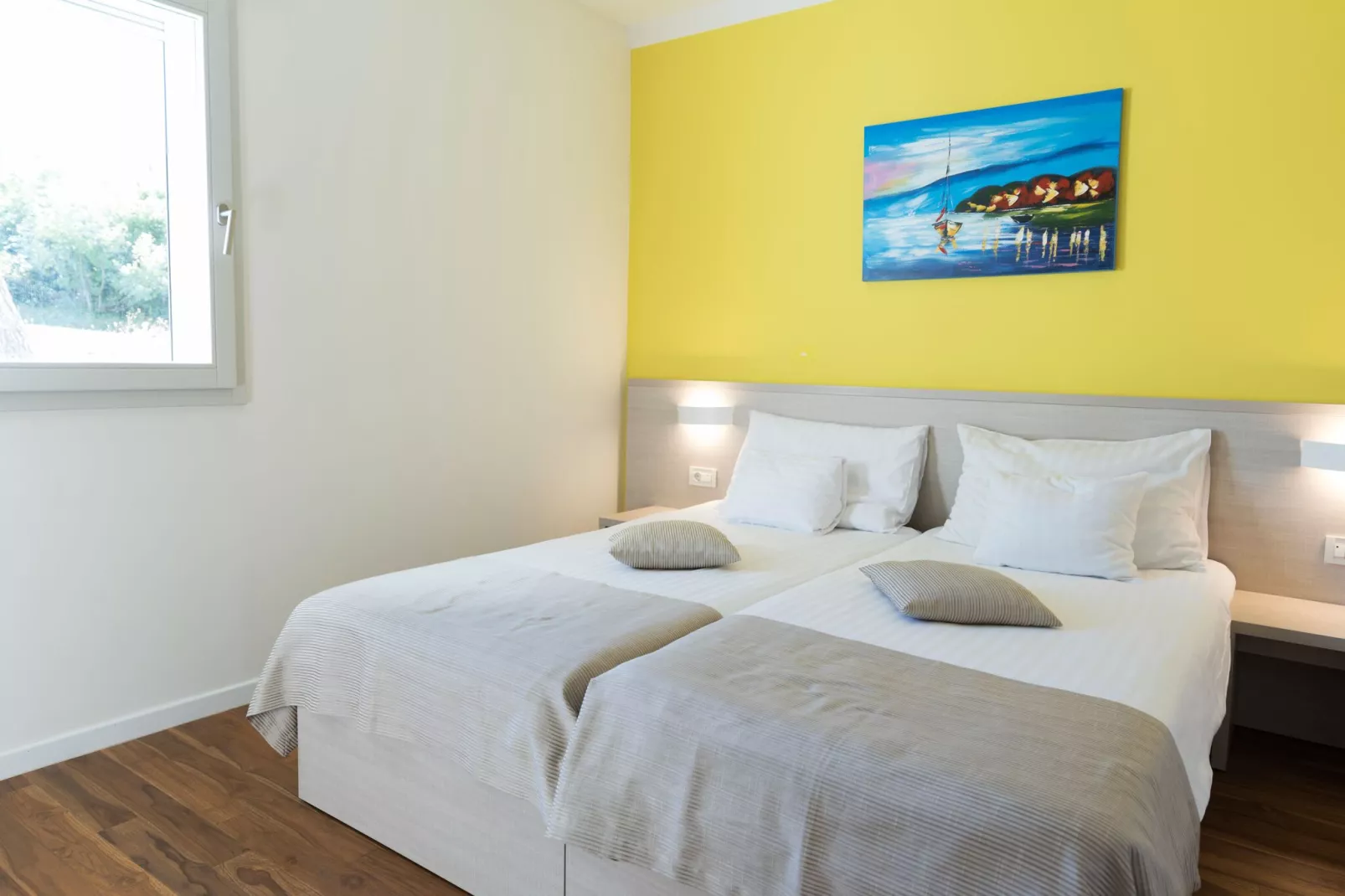 Residence Premium Crvena Luka Biograd Superior 2-bedroom-Apartment Seaview 104-110 qm-Slaapkamer