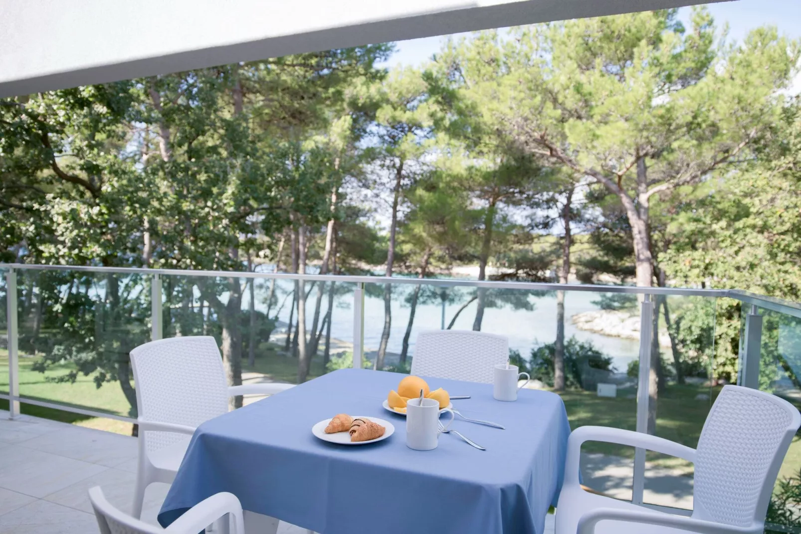 Residence Premium Crvena Luka Biograd Villa Princess Sea View-Terrasbalkon