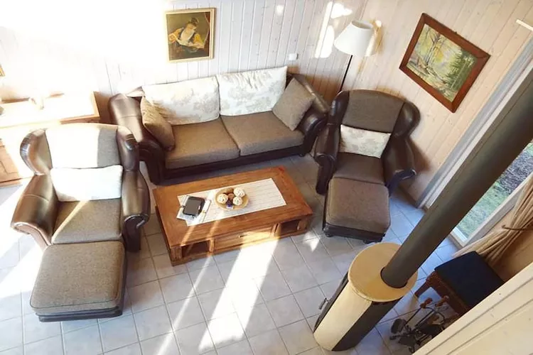 FH Wildgans Comfort mit Sauna & Kaminofen 81 qm 128-Woonkamer