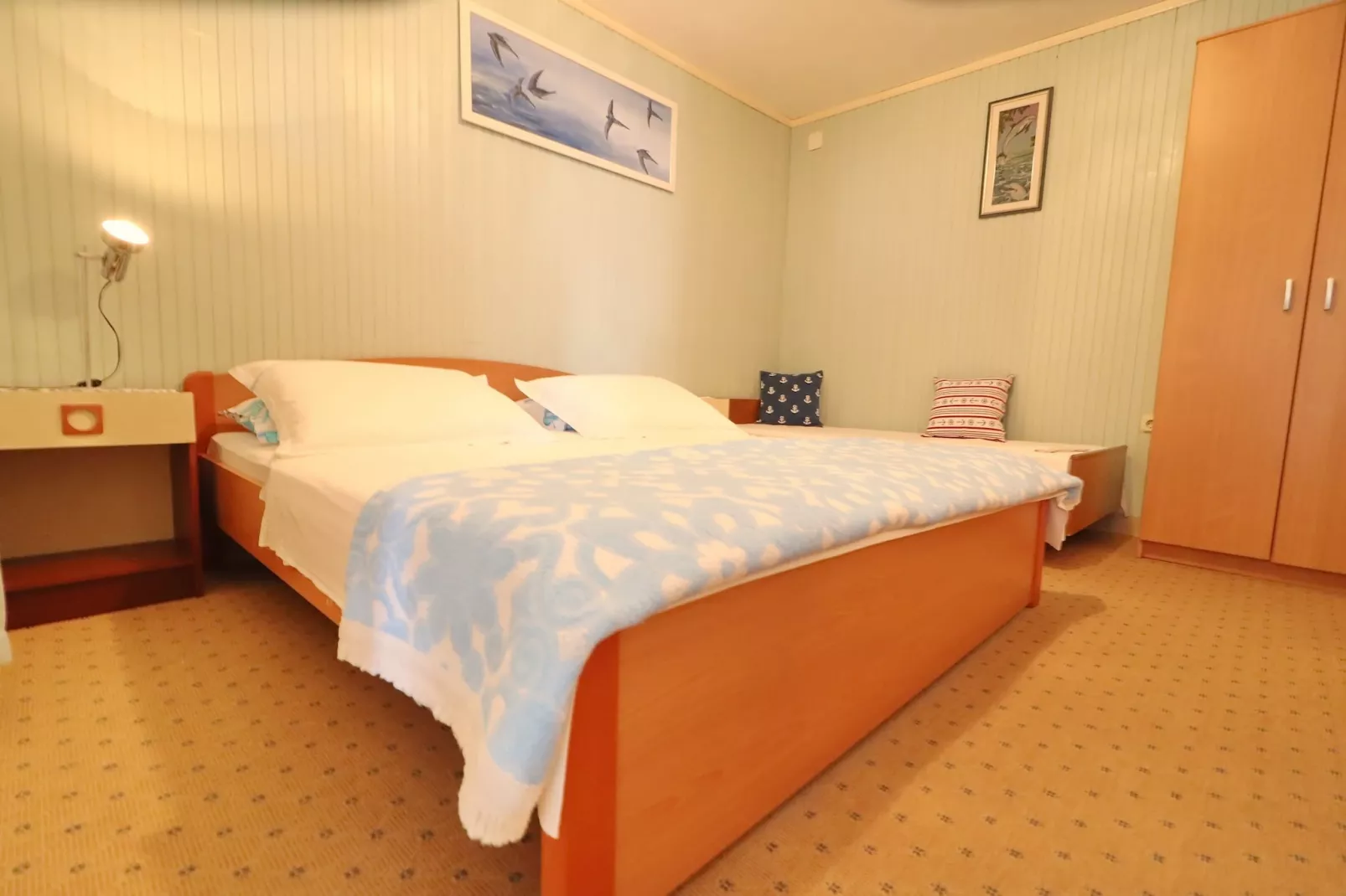 Apartments Villa Marijana - Standard Two Bedroom Apartment with Terrace and Garden View (Marijana 5)-Slaapkamer