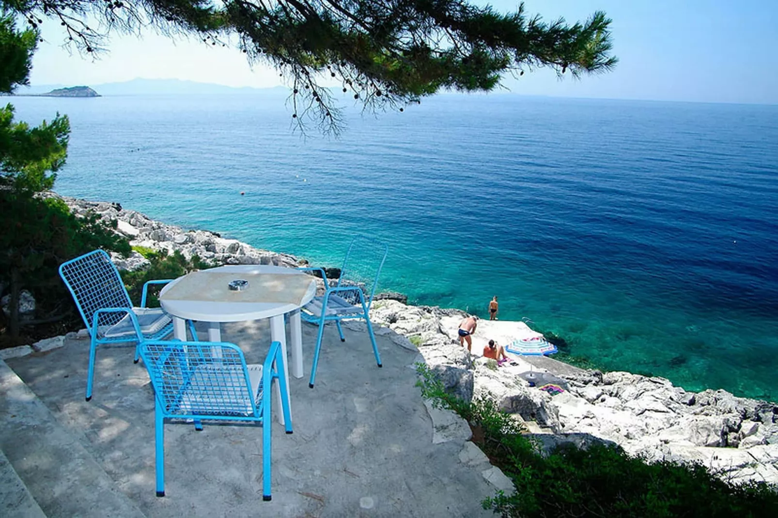 Apartments Villa Marijana - Standard Two Bedroom Apartment with Terrace and Garden View (Marijana 5)-Uitzicht