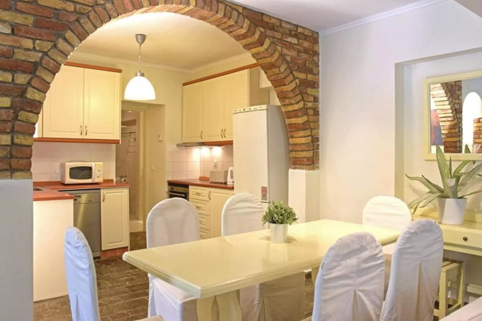 Apartments Isabella Country House, Gouvia-2 bedroom apartment with kitchen room-Keuken