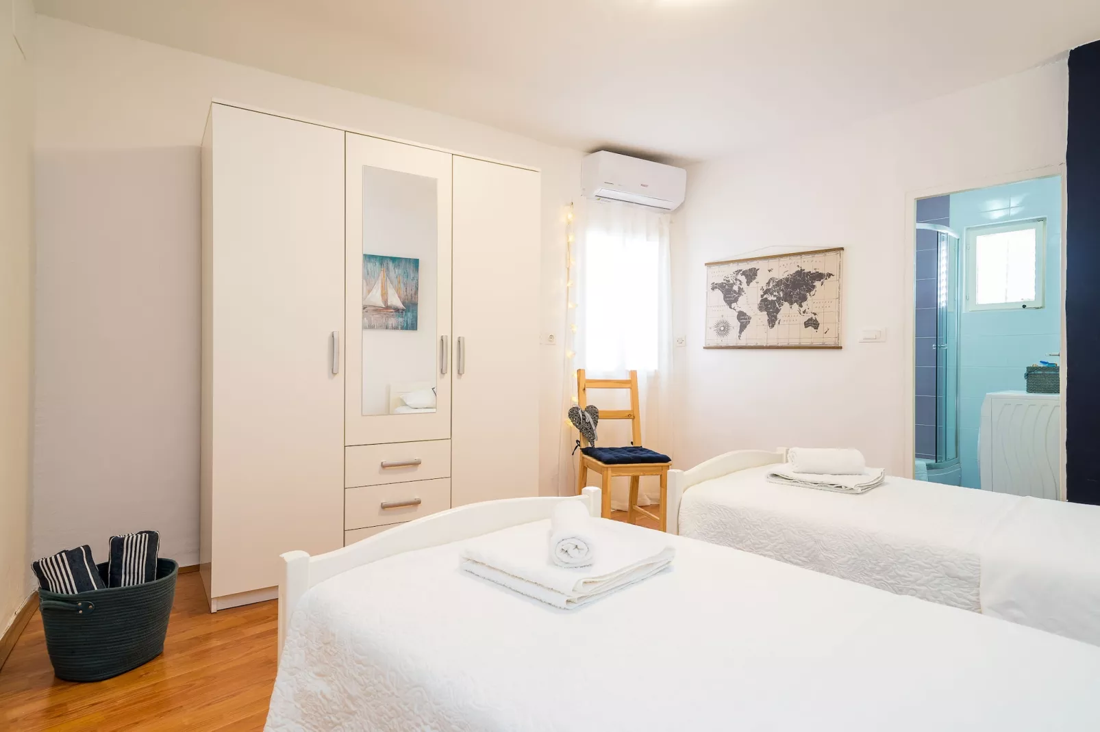 Apartment Laura - Lapad - One-Bedroom Apartment with Terrace-Slaapkamer