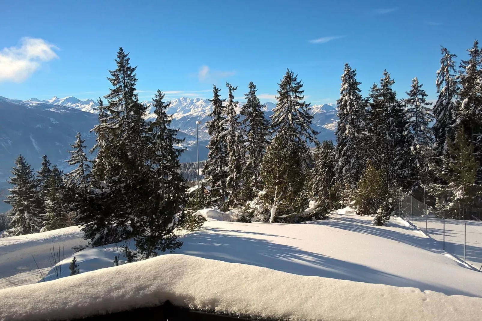 Cransalpin-Uitzicht winter