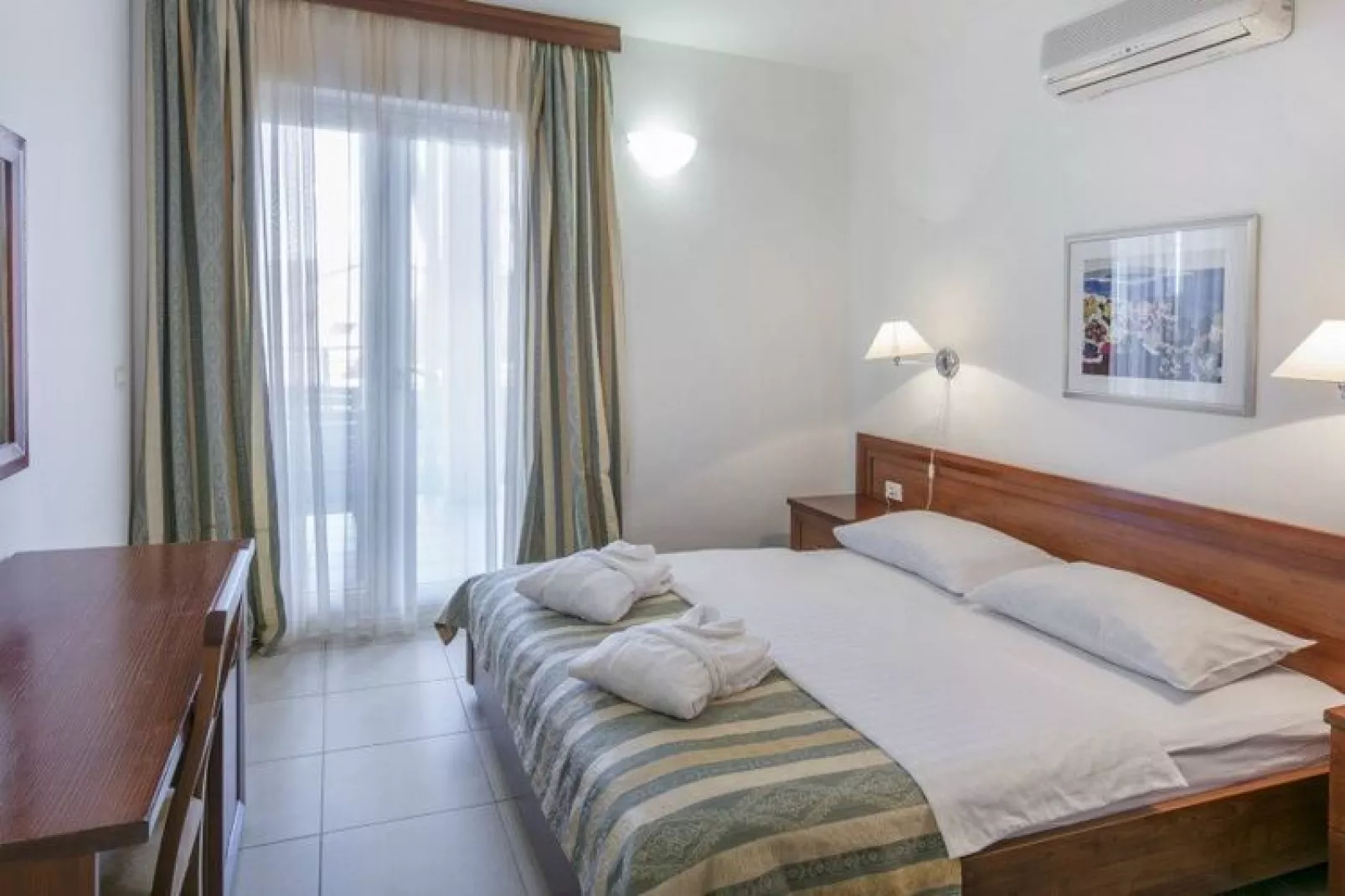 Apartments Punta, Veli Losinj-A2 (2+2), ca. 45 qm, für 4 Pers.-Slaapkamer