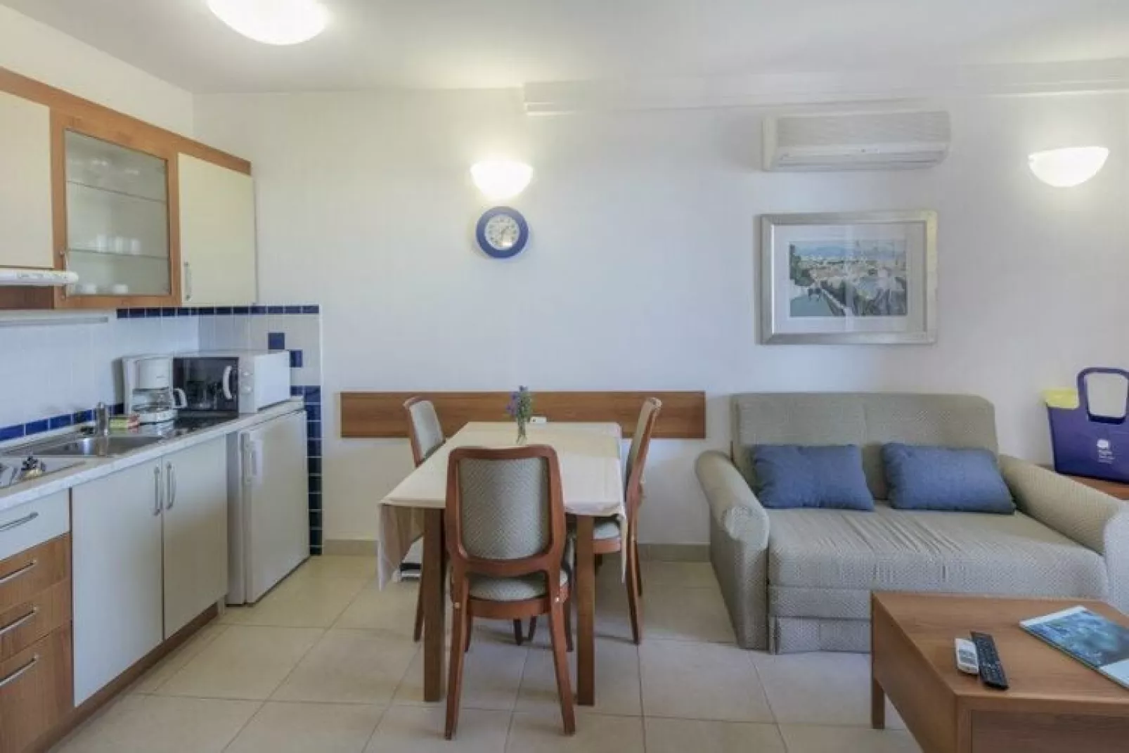 Apartments Punta, Veli Losinj-A2 (2+2), ca. 45 qm, für 4 Pers.-Eetkamer