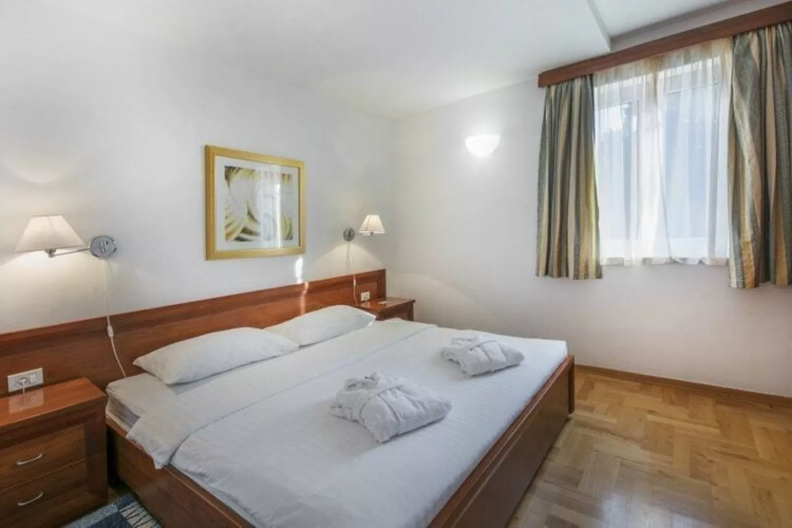 Apartments Punta, Veli Losinj-A2 (2+2), ca. 45 qm, für 4 Pers.-Slaapkamer