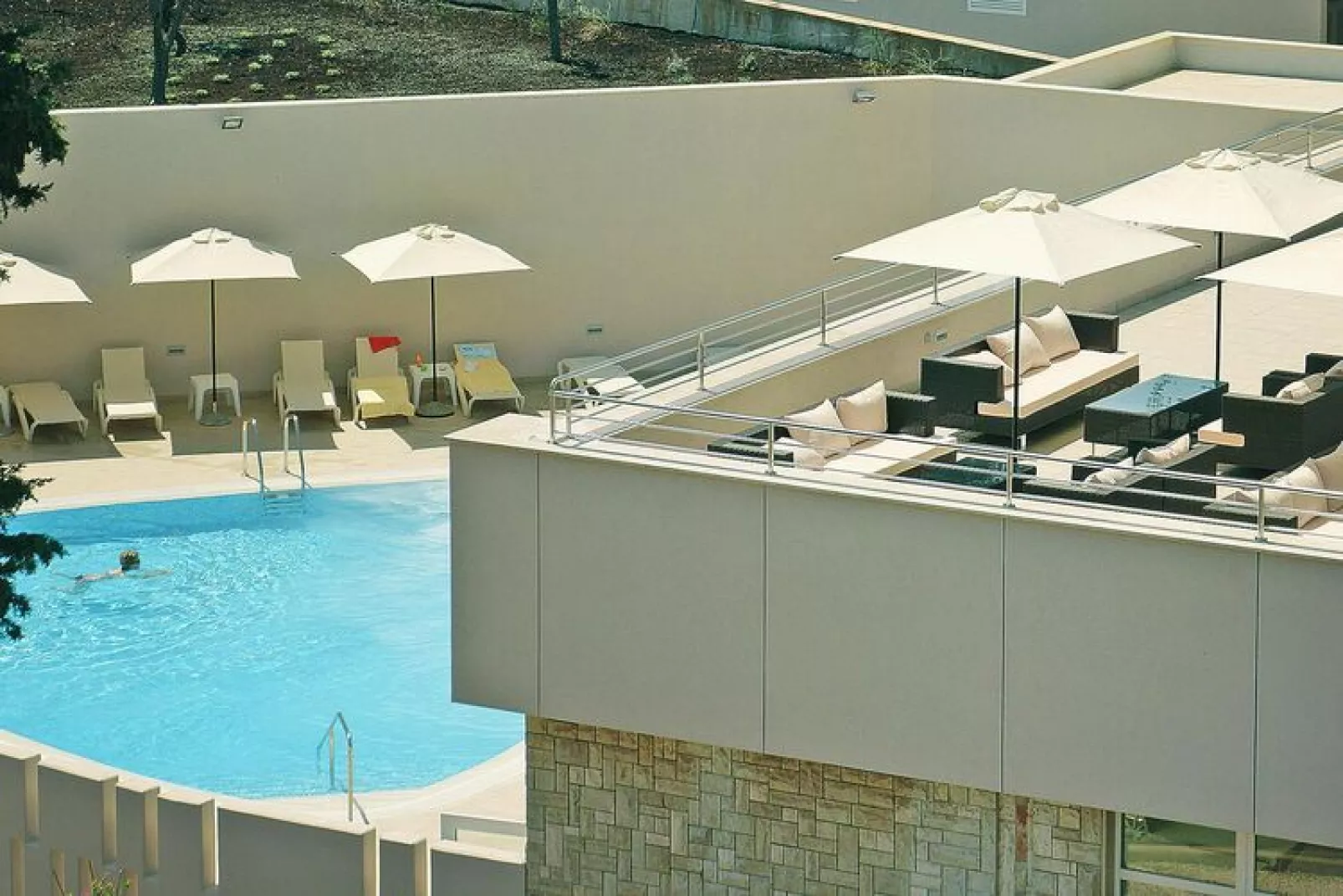Apartments Punta, Veli Losinj-A4 (4+2), ca. 70 qm, für 6 Pers.-Zwembad