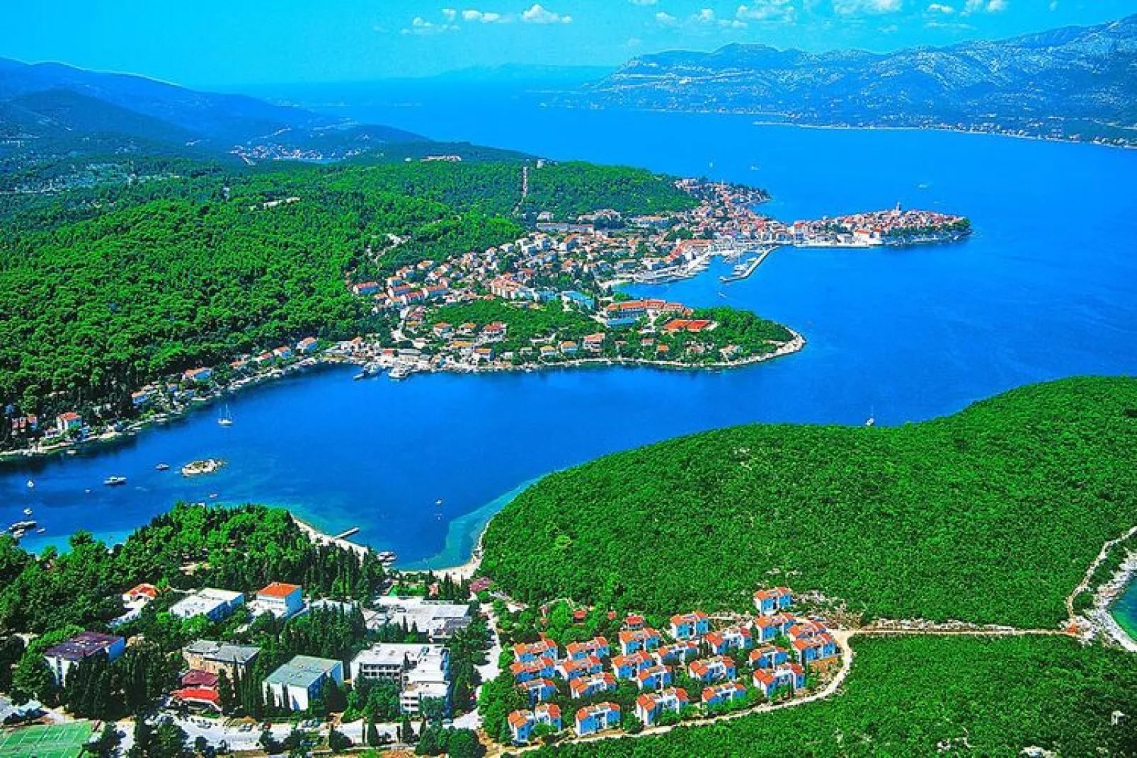 Apartments Aminess Port 9 Residence Korcula-Tip C 4 Navis-Waterzicht