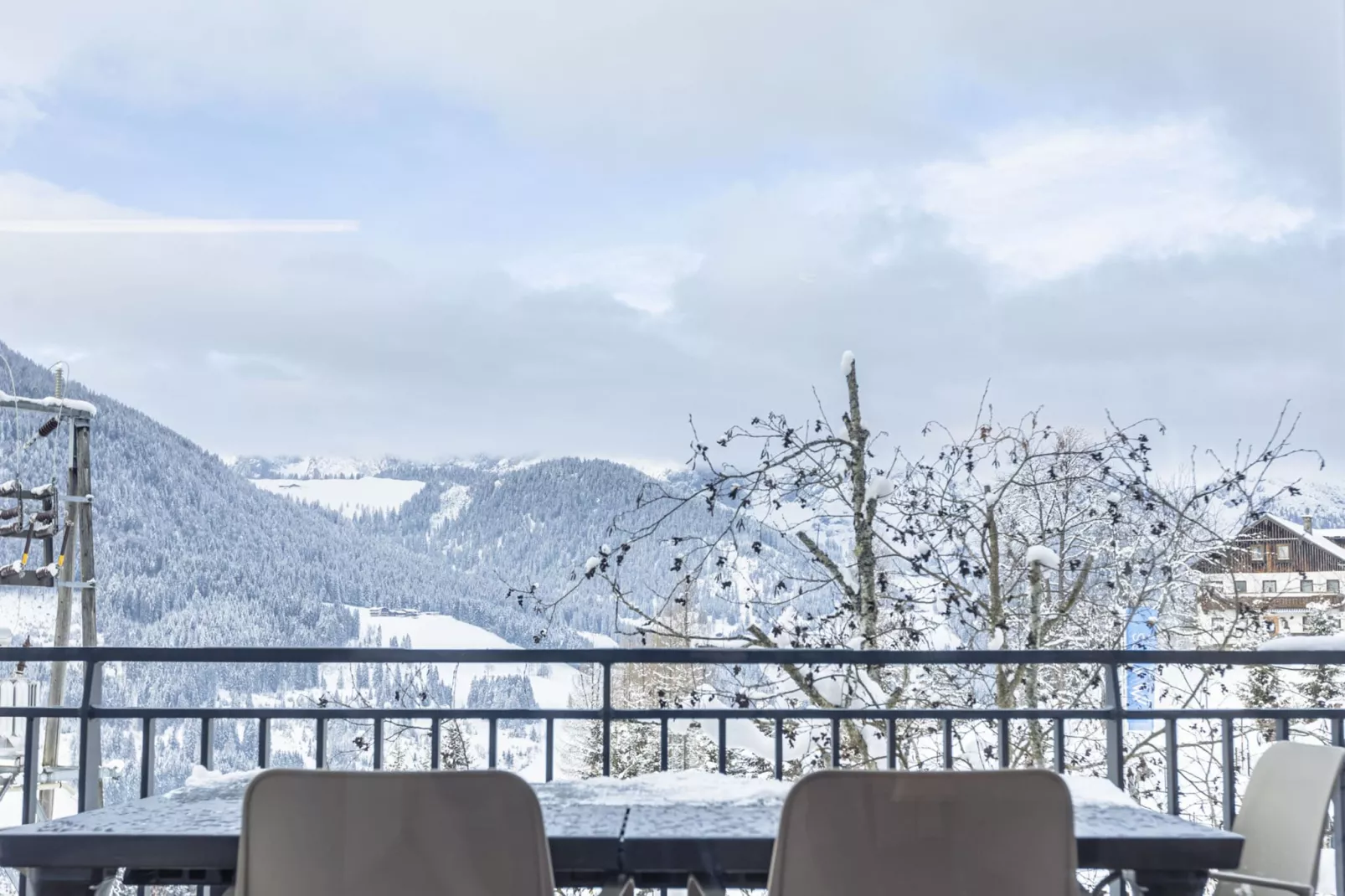 Hideaway Dachstein West 7-Uitzicht winter