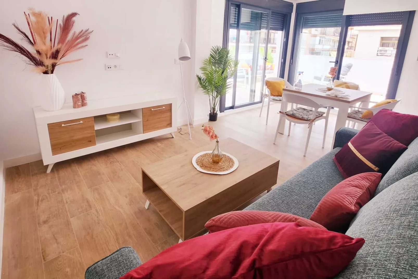 Atico Novamar con vistas al Mar-Woonkamer
