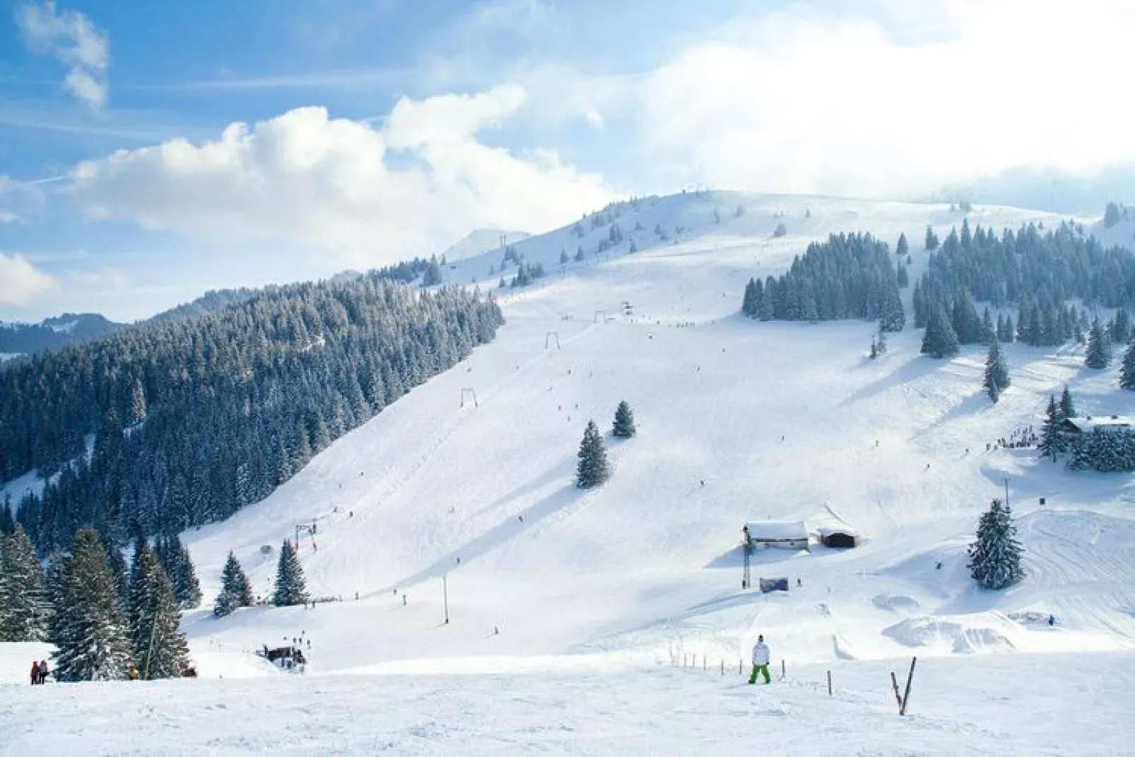 Holiday resort Haus Schönbrunn, Bayrischzell-2-Raum-Fewo, Belegung mit 1-2 Personen-Uitzicht zomer