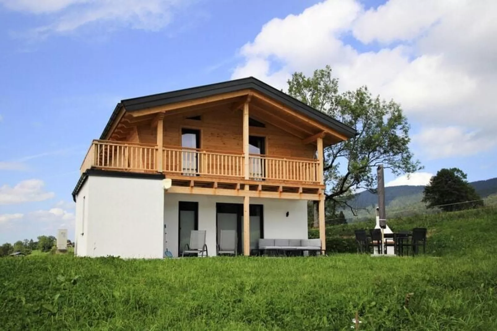Chalet Gamsknogel Inzell-Buitenkant zomer